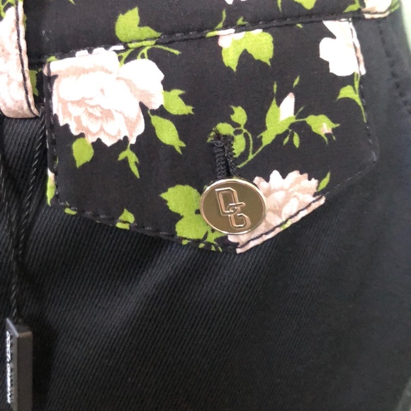 Dolce & Gabbana Black Floral Skirt Sz 48 NWT - Picture 6 of 12
